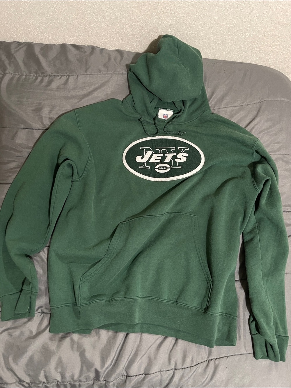 NFL New York Jets Green Pullover Hoodie